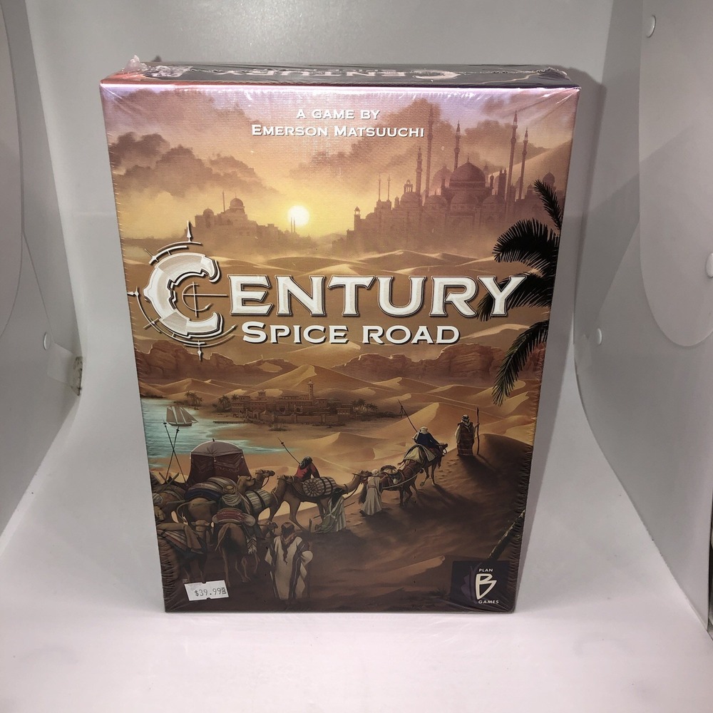 NEW Plan B Games Century Spice Road Family Board Game 2-4 Players Ages 8 +